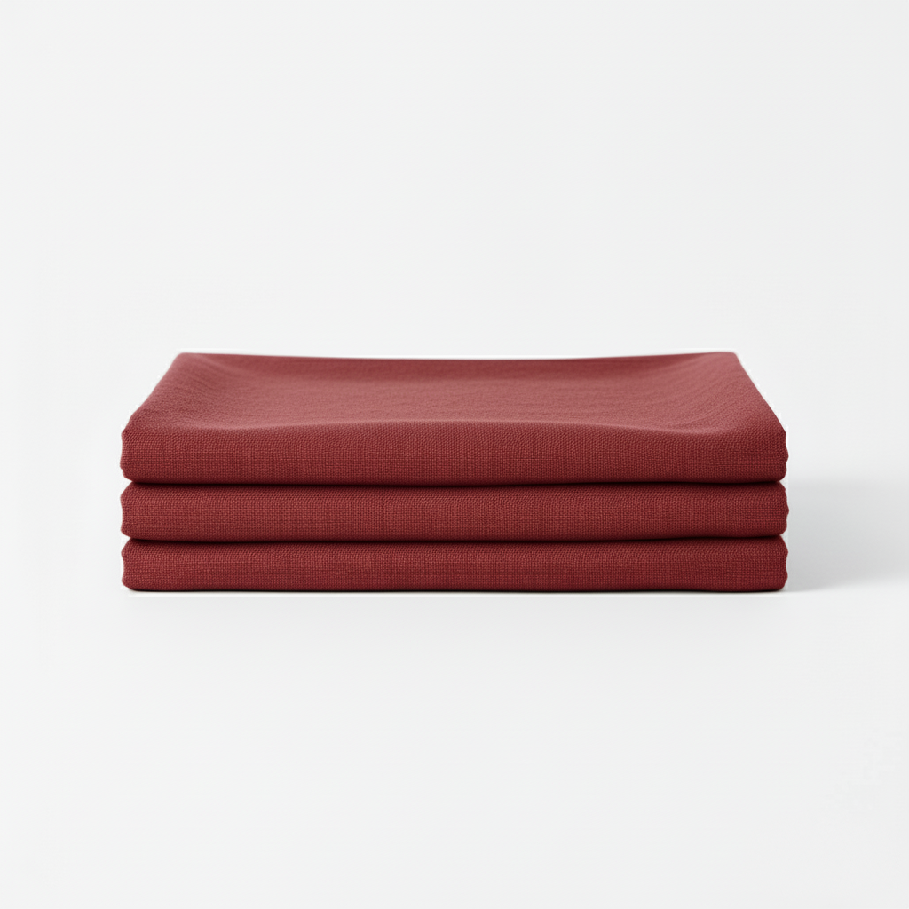 VIVORA Tafelkleed – Premium Polyester Tafellaken – 140×180 cm – Fire Red – Waterafstotend & Uitwasbaar