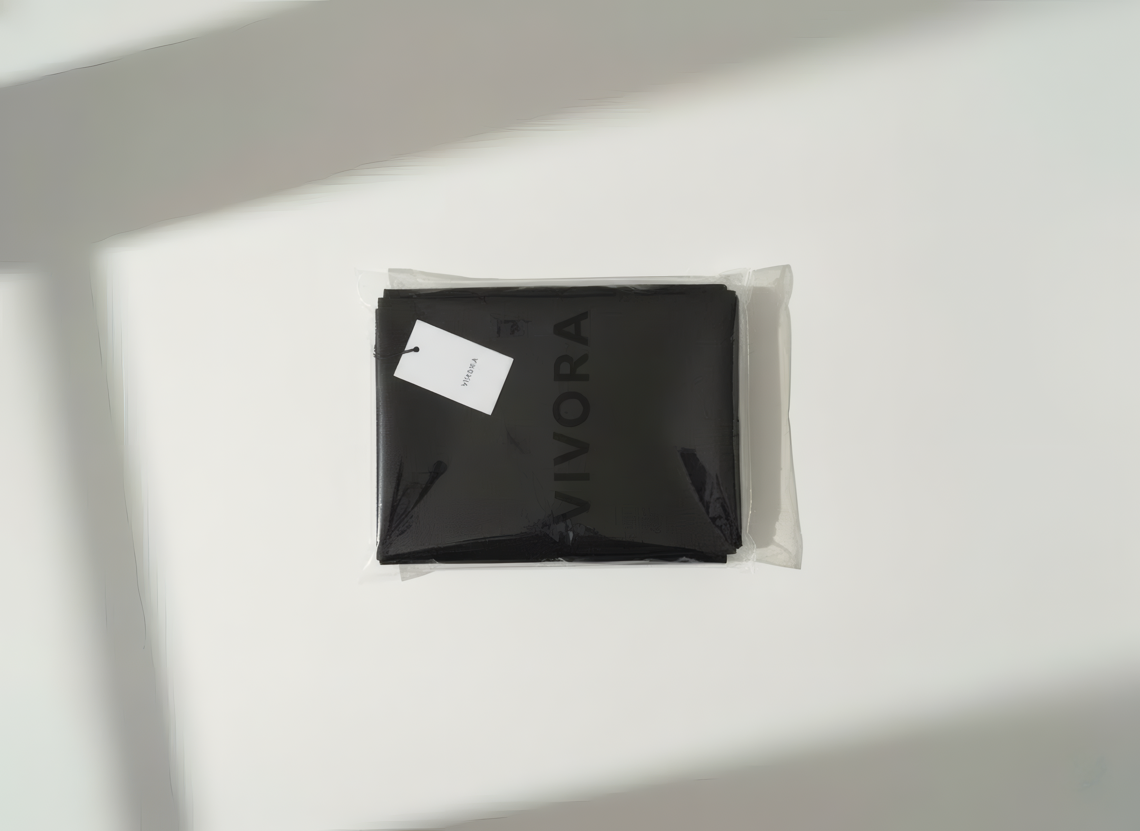 VIVORA Tafelkleed – Premium Polyester Tafellaken – 140×180 cm – Onyx Black – Waterafstotend & Uitwasbaar