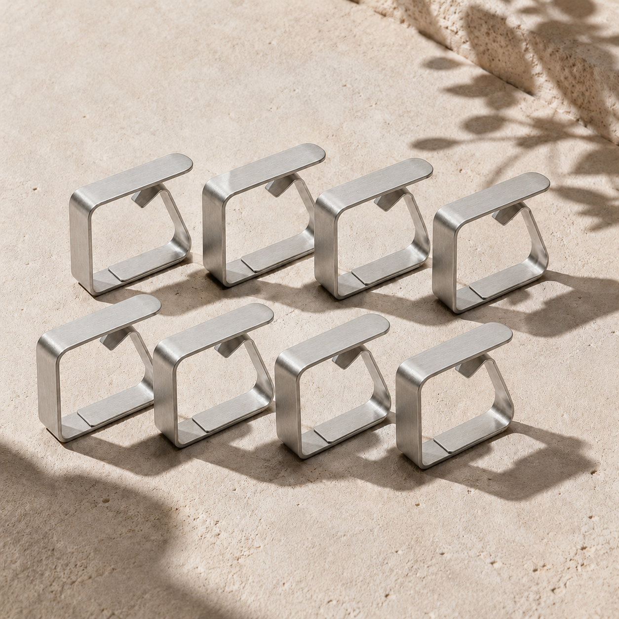 Tafelkleedklemmen Set 8 stuks